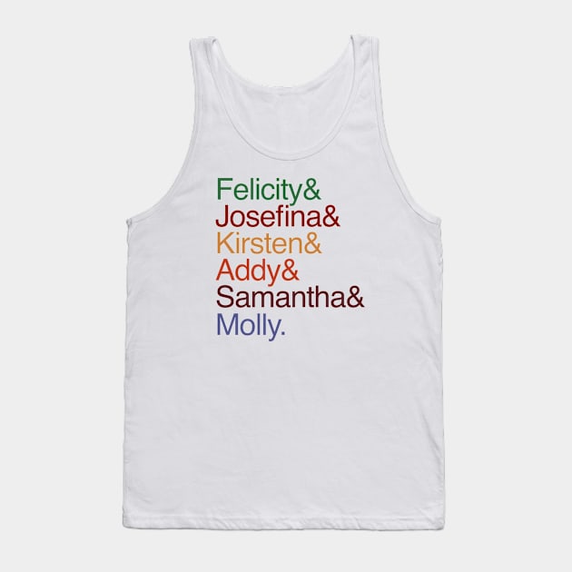 AG OG Nineties Girls Roll Call Tank Top by hannah2ifbysea